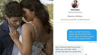 Nick Jonas Reveals The Message That Started His Love Story With Priyanka Chopra