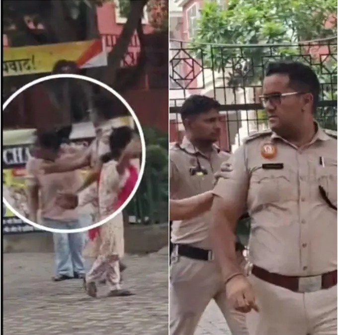 Senior Delhi Police Officer Removed From Jantar Mantar Security Duty Following Viral Slap Video