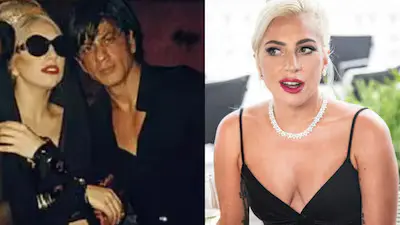 Old Video Of Shah Rukh Khan Leaning Toward Lady Gaga Goes Viral, Internet Calls It ‘Cringe’