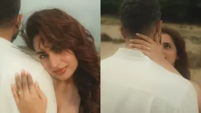 Is Ayesha Khan Engaged? ‘Dhurandhar’ Actress Flaunts Diamond Ring In Pics With Mystery Man