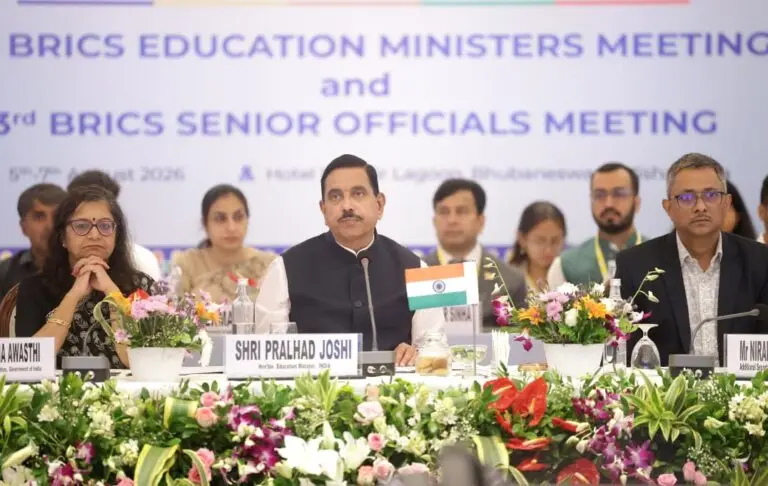 Work Together As No Nation Can Tackle Education Challenges Alone: Pralhad Joshi At Bhubaneswar BRICS Meet