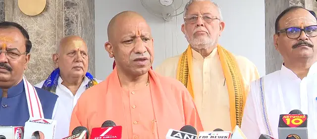 Yogi Slams Opposition Over Ram Temple Donation Row As SP Protests In UP Assembly