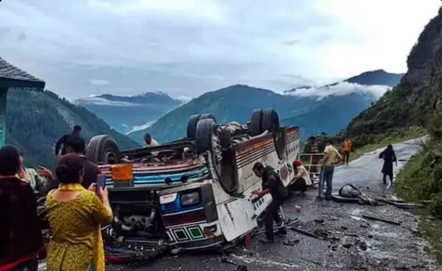 7 Killed, 11 Injured After Bus Skids Off Road And Overturns In Himachal’s Chamba District