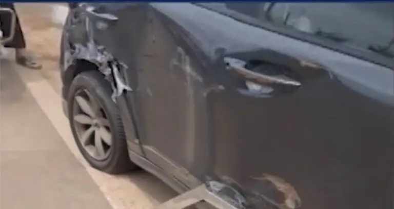 Close Shave For Family Of 4 As Truck Drags Car For 100M On Bhubaneswar Outskirts