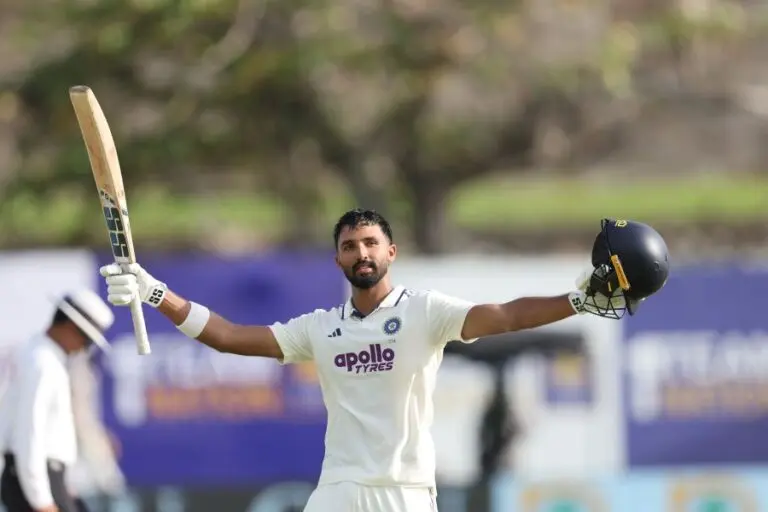 Devdutt Padikkal maiden Test 100