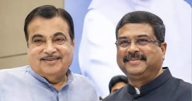 Dharmendra Pradhan Urges Nitin Gadkari For Urgent Repair Of Pothole-Ridden NH-55 In Odisha
