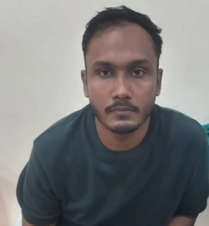 District Labour Officer Akash Bisoi took bribe
