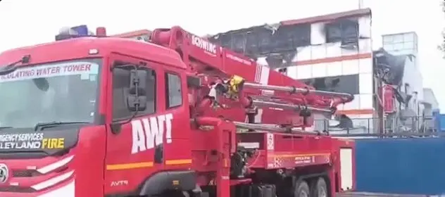 Two Firefighters Killed, Three Injured In Greater Noida Electronics Factory Blaze