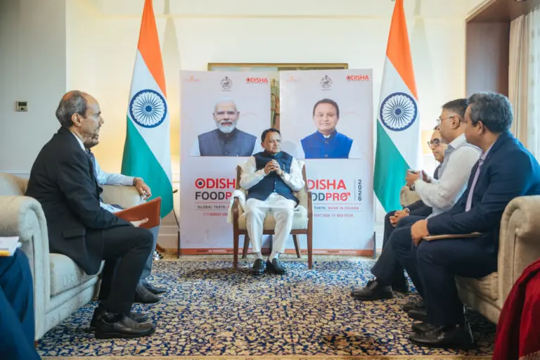 CM Majhi Meets Industry Leaders In Delhi, Eyes Big Investment At ‘Odisha Food Pro 2026’