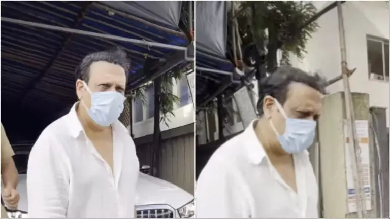 Govinda Spotted At Juhu Hospital Amid Reports Of Rift With Wife Sunita Ahuja