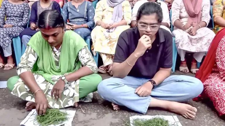 Grass protest in Kerala