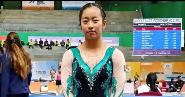 Ariha Pangambam Creates History; Wins Gold In Asian Gymnastics Championship