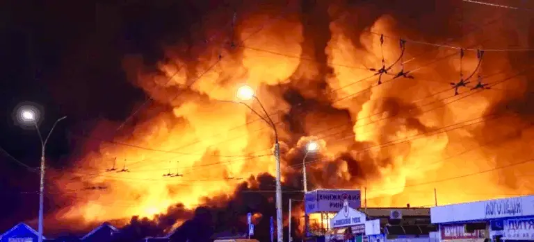 Ukraine Launches Major Drone Strike Against Russia