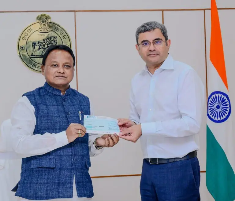 IMFA Donates Rs 1 Crore To CMRF As Odisha Grapples With Flood