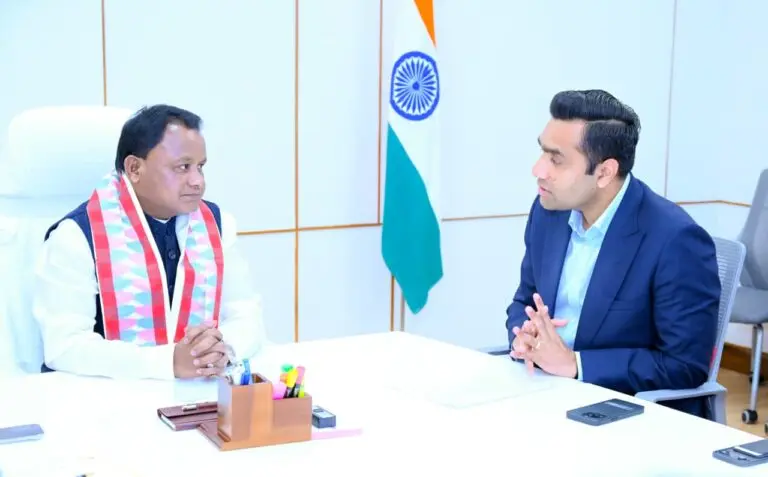 Karan Adani Meets CM Majhi, Discusses Steps To Expedite Upcoming Projects In Odisha