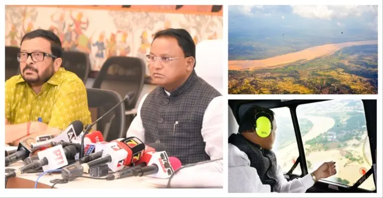 Odisha Floods Affect 8 Lakh, Situation To Stabilise In 2 Days: CM Majhi After Aerial Survey