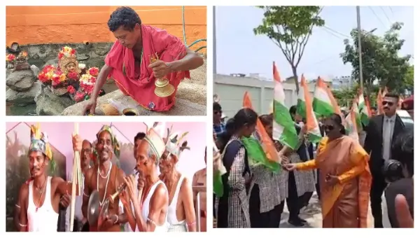 President Murmu’s Rail Pilgrimage Puts Spotlight On Odisha’s Sacred Tribal Shrine At Taptapani