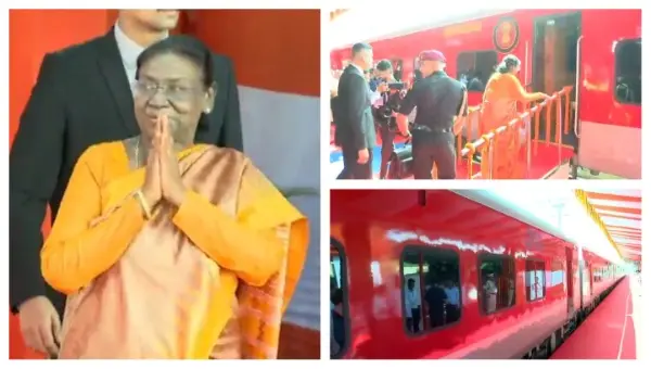 Rare Train Journey: President Droupadi Murmu Begins 3-Day Odisha Tour’s Rail Leg