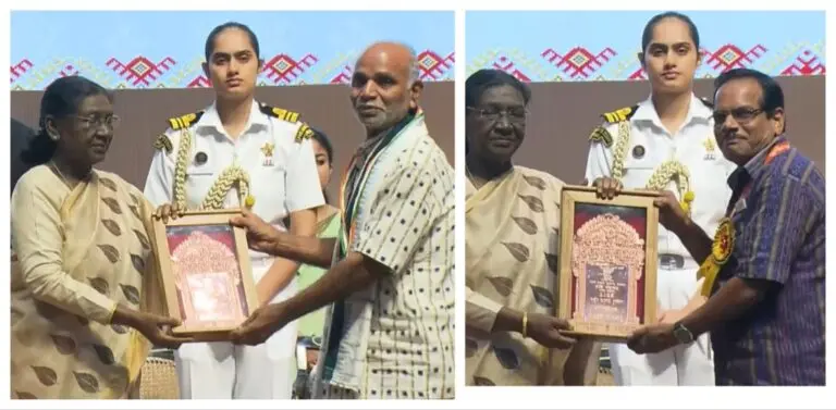 2 Odisha Weavers Honoured By President Murmu On National Handloom Day; CM Majhi Congratulates