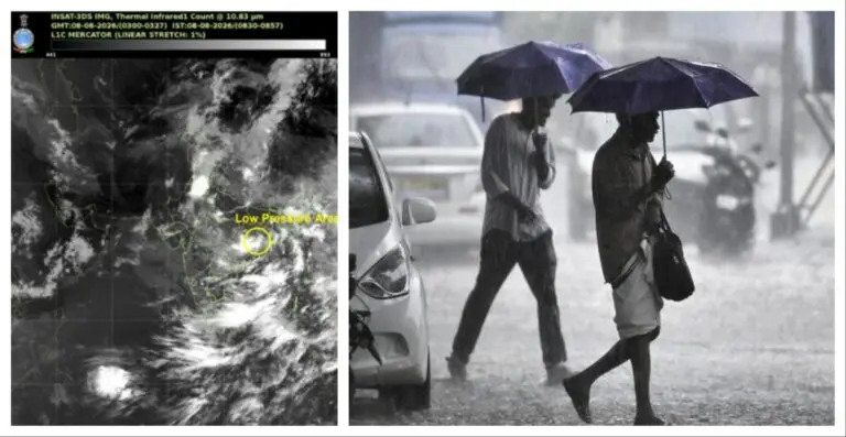 Low Pressure Forms Over Bay; Odisha Braces For More Heavy Rain