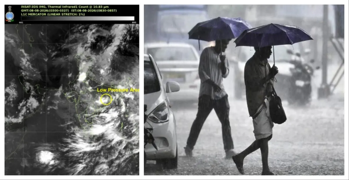 Low Pressure Forms Over Bay; Odisha Braces For More Heavy Rain