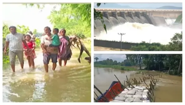 Heavy Rains Trigger Fresh Floods In Odisha, One Missing In Jajpur; Hirakud Opens 4 More Gates