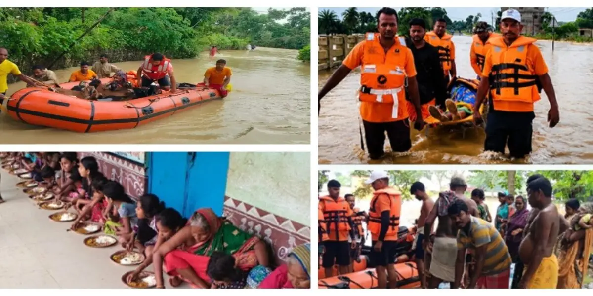 Odisha Floods: 7.85 Lakh People Affected In 6 Districts, 2.77 Lakh Evacuated
