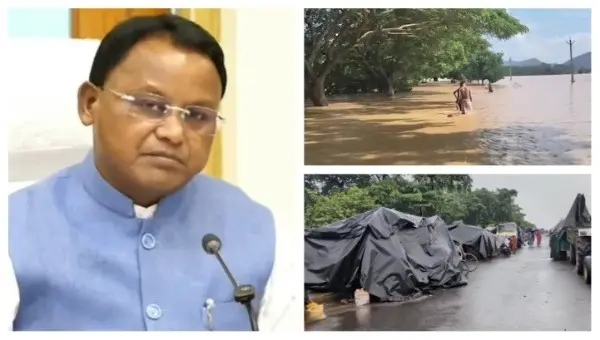CM Mohan Majhi Announces Rs 1K Crore Relief Package As Flood Hits 9.4 Lakh Across 6 Odisha Districts