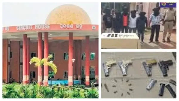 BJP Suspends Raurkela Functionary Over Circuit House Arms Bust