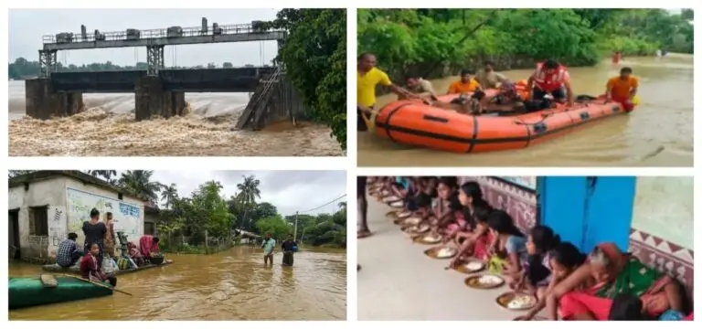 Odisha Flood Situation Eases As River Waters Recede; 4.87 Lakh Evacuated With Focus On Relief