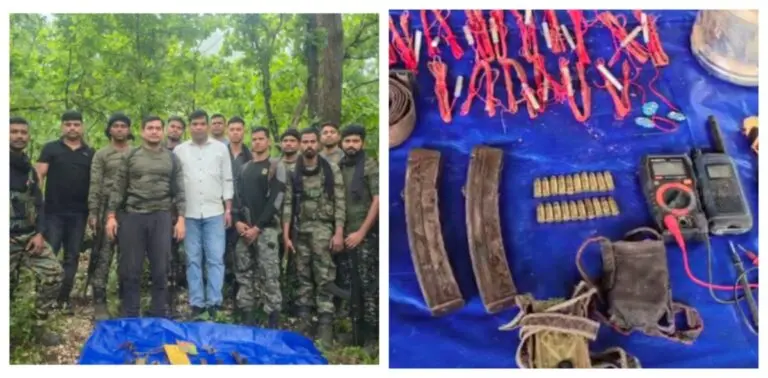 Maoist Arms Dump Unearthed In Odisha Forest