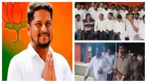 Ganjam BJP Delegation Protests Arrest Of Youth Leader After Standoff During Child Labour Rescue
