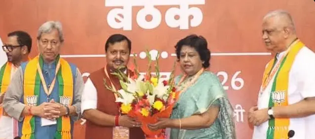Nitin Nabin Leads BJP’s First Organisational Meet After National Team Reshuffle