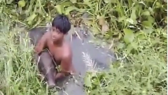 Odisha Teen Goes Viral After Fighting Off Wild Boar Bare Hands In Canal [Watch]
