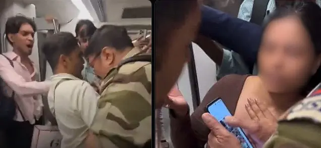 CISF Personnel Suspended After Viral Video Shows Him Secretly Photographing Woman In Delhi Metro