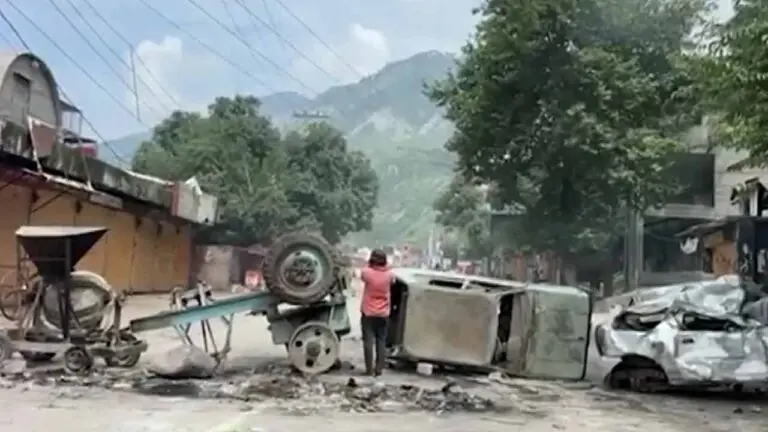 PoK violence, farcical election