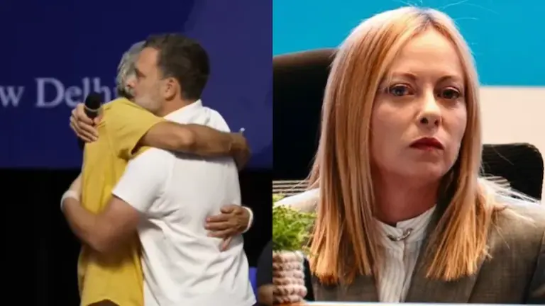 Rahul Gandhi, Sandeep Dikshit, Giorgia Meloni