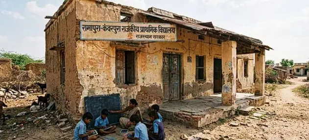 611 Rajasthan Schools Lack Buildings; 1,049 Without Drinking Water, 2,047 Without Toilets