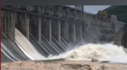 Another Gate Of Odisha’s Rengali Dam Opened Amid Heavy Rains