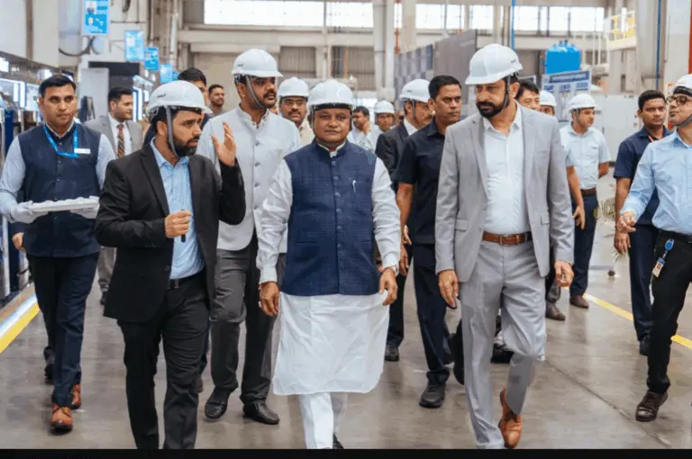 Odisha CM Visits Haier Manufacturing Unit In Noida
