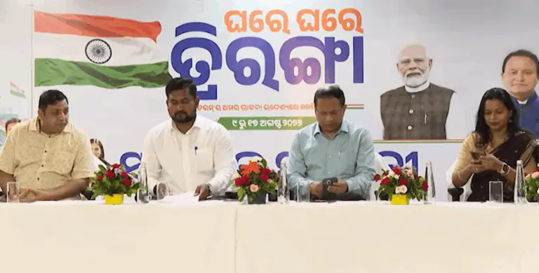 Odisha To Launch ‘Ghare Ghare Triranga’ Campaign Ahead Of Independence Day