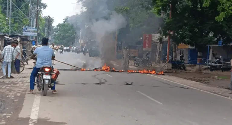 Bandh Called By Congress Over Rising Pollution Hits Life In Odisha’s Anugola