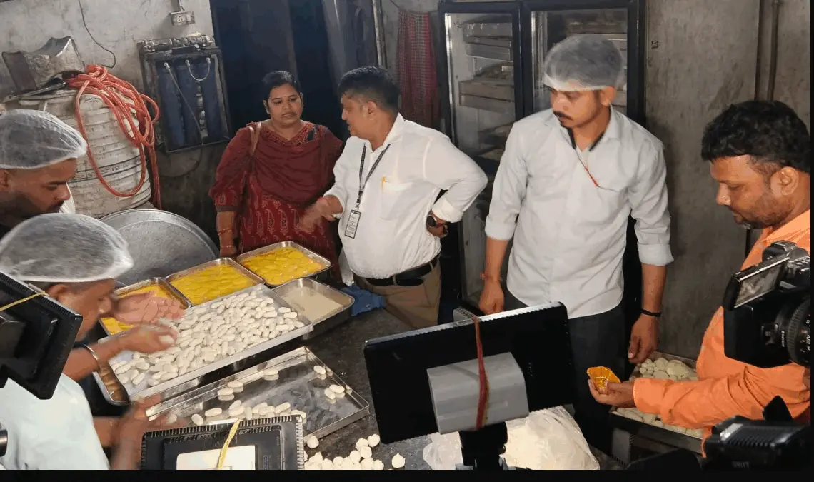 100 KG Adulterated Paneer Destroyed During Crackdown In Bhubaneswar