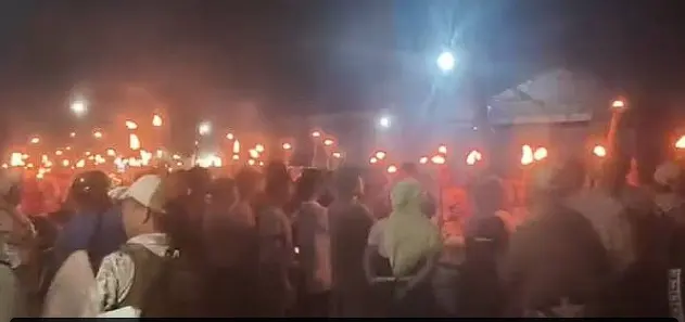 NRC-Census Row Turns Violent During Torchlight Rally In Manipur’s Kakching, Police Fire Tear Gas