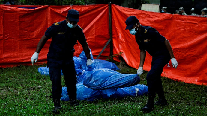 Unidentified bodies in Nepal to be buried