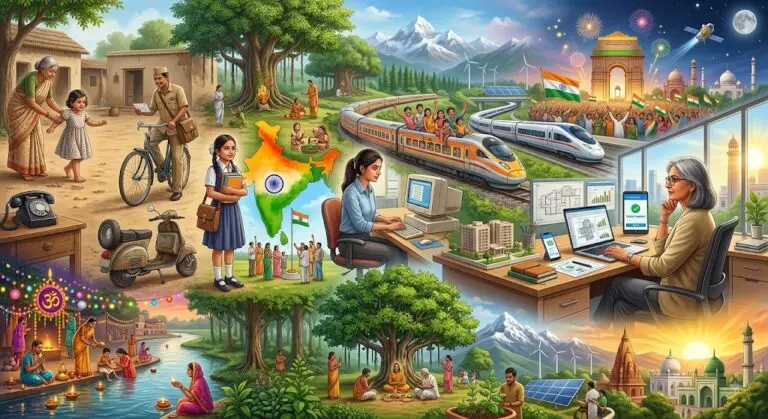 From Roots To Reckoning: My Journey Alongside An Evolving India@80