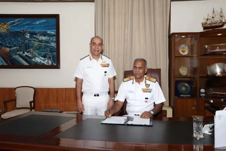 Vice Admiral AN Pramod Assumes Charge As Deputy Chief Of Naval Staff