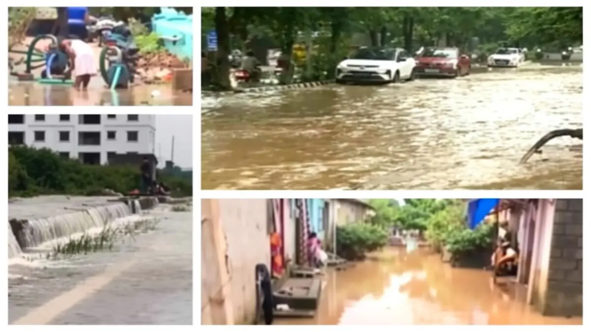 IMD Issues Week-Long Rain Alert For Odisha After 108MM Deluge In Bhubaneswar