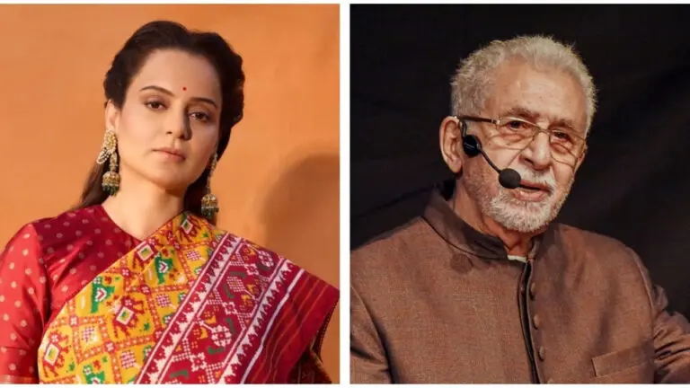 Kangana Ranaut Hits Back At Naseeruddin Shah Over Student Protests, Calls Him ‘Lomdi’