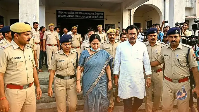 Former Bihar Min, Husband Jailed For 7 Years In Arms Act Case